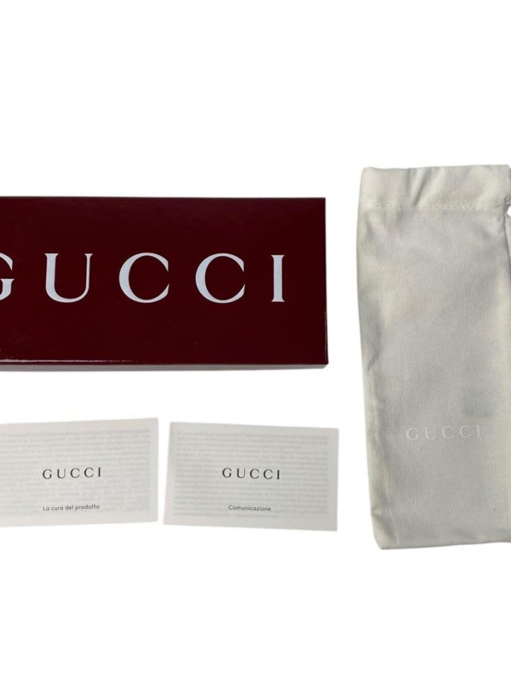 Gucci GG Supreme Marmont Key Ring Charm - Picture 9 of 9